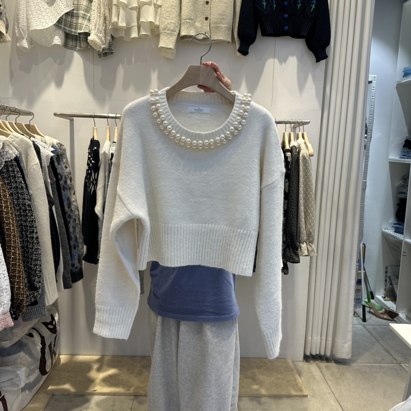 LADYBUG+ADORABLE東大門㊣直郵女裝新品時尚休閑人氣推薦毛衣LADYBUG/Adorable毛衣圖色1