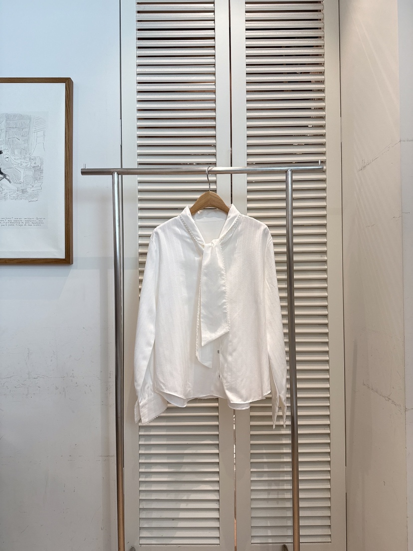 FAVE-L東大門㊣直郵女士新品休閑25秋冬推薦職業襯衫蕾絲衫FAVE-L襯衫/蕾絲衫圖色1