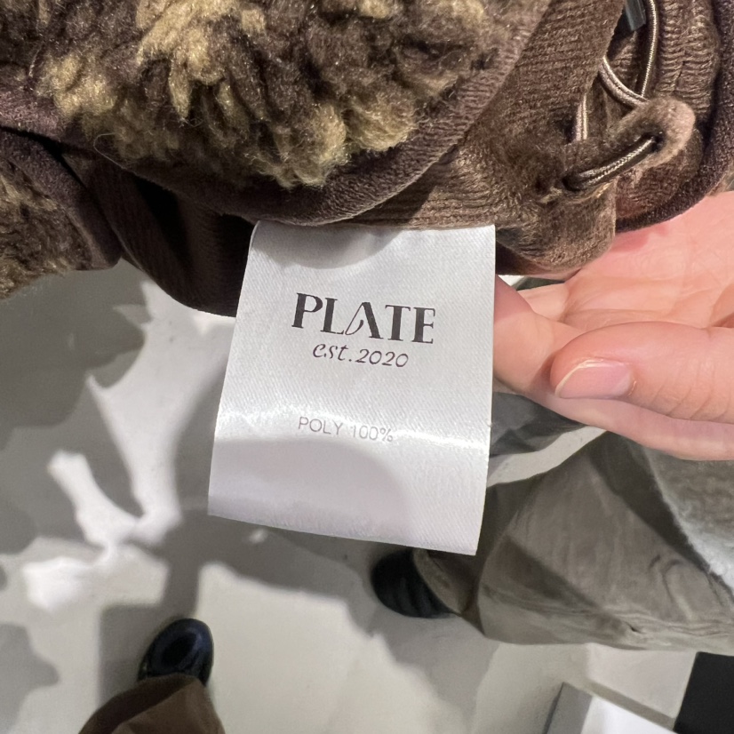 PLATE東大門㊣直郵女士新品25秋冬時尚真品推薦休閑職業夾克PLATE夾克