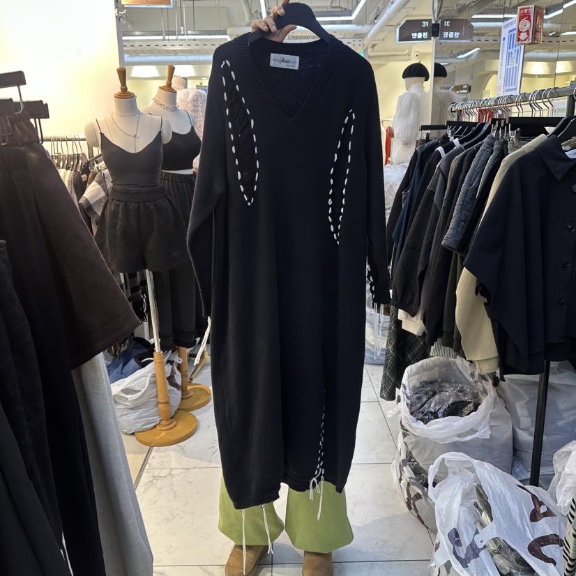 BAKHA-衣服東大門㊣實拍女裝新品人氣休閑真品時尚職業連衣裙BAKHA連衣裙圖色1