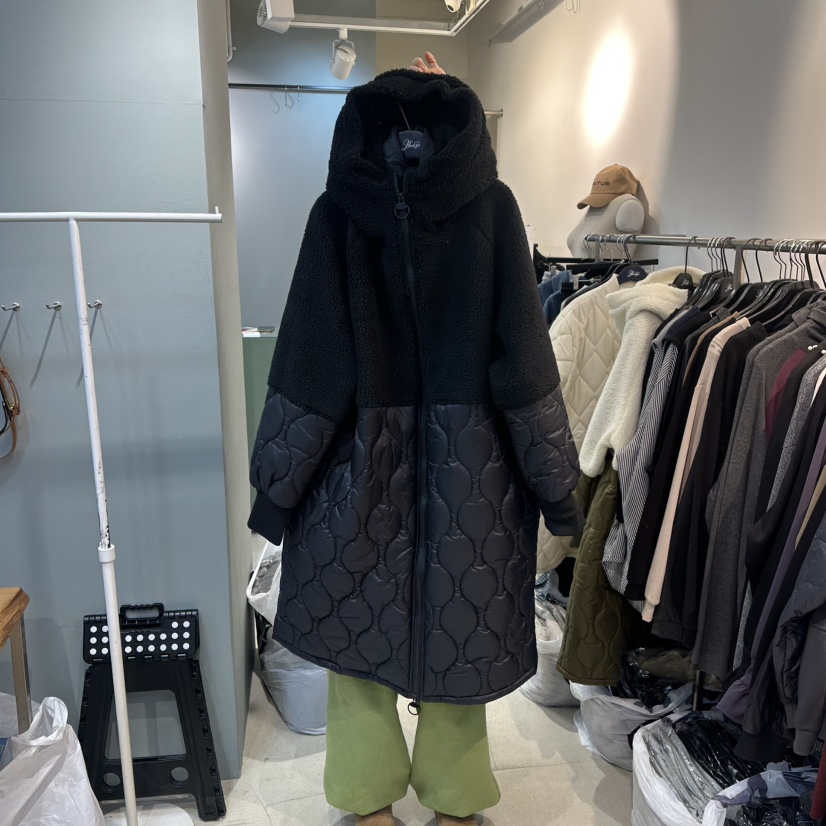 BAKHA-衣服東大門㊣直郵女裝新品職業25秋冬真品休閑長款棉服BAKHA長款棉服圖色2