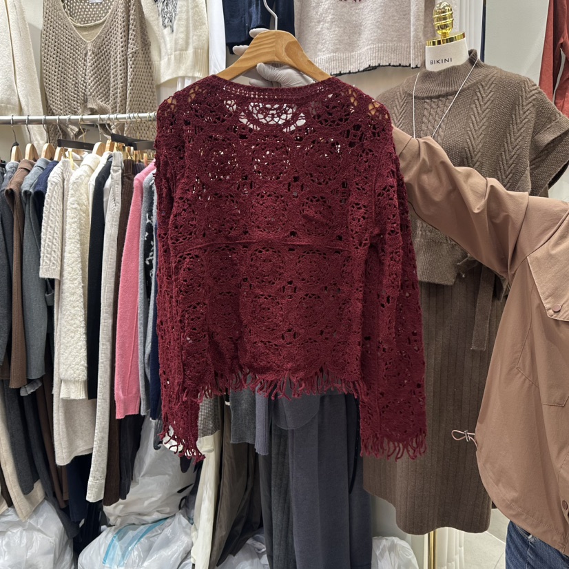 BIKINI東大門㊣實拍女士新品熱賣真品時尚休閑人氣襯衫蕾絲衫BIKINI襯衫/蕾絲衫