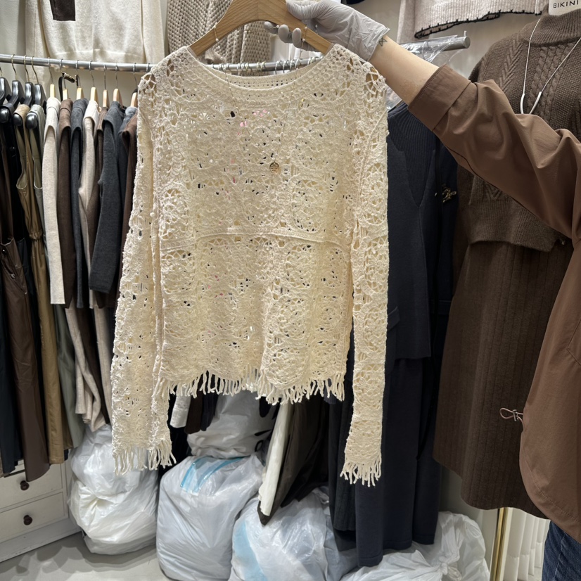 BIKINI東大門㊣實拍女士新品熱賣真品時尚休閑人氣襯衫蕾絲衫BIKINI襯衫/蕾絲衫圖色1