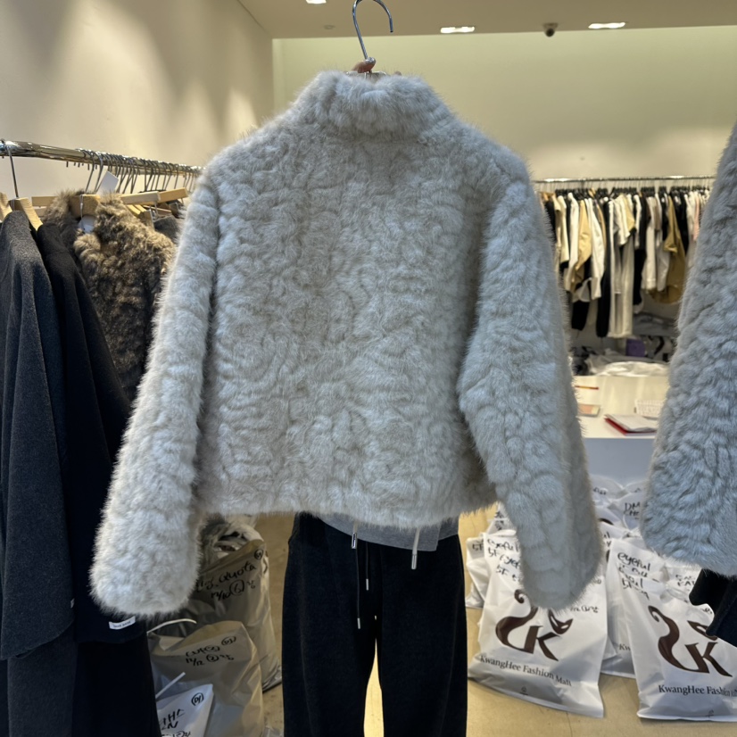 EYEFUL-Q東大門㊣實拍女裝新品推薦時尚真品25秋冬短款大衣eyeful短款大衣