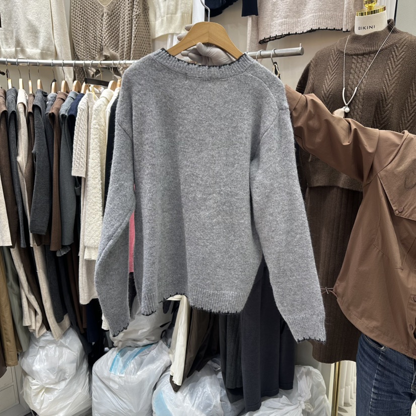 BIKINI東大門㊣直郵女士新款職業熱賣人氣休閑推薦真品針織衫BIKINI針織衫