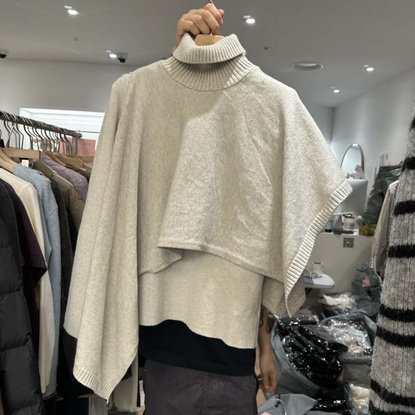 LEWIN韓國直郵㊣女裝新款熱賣25秋冬時尚真品推薦職業套裝高領LEWIN套裝圖色3米色