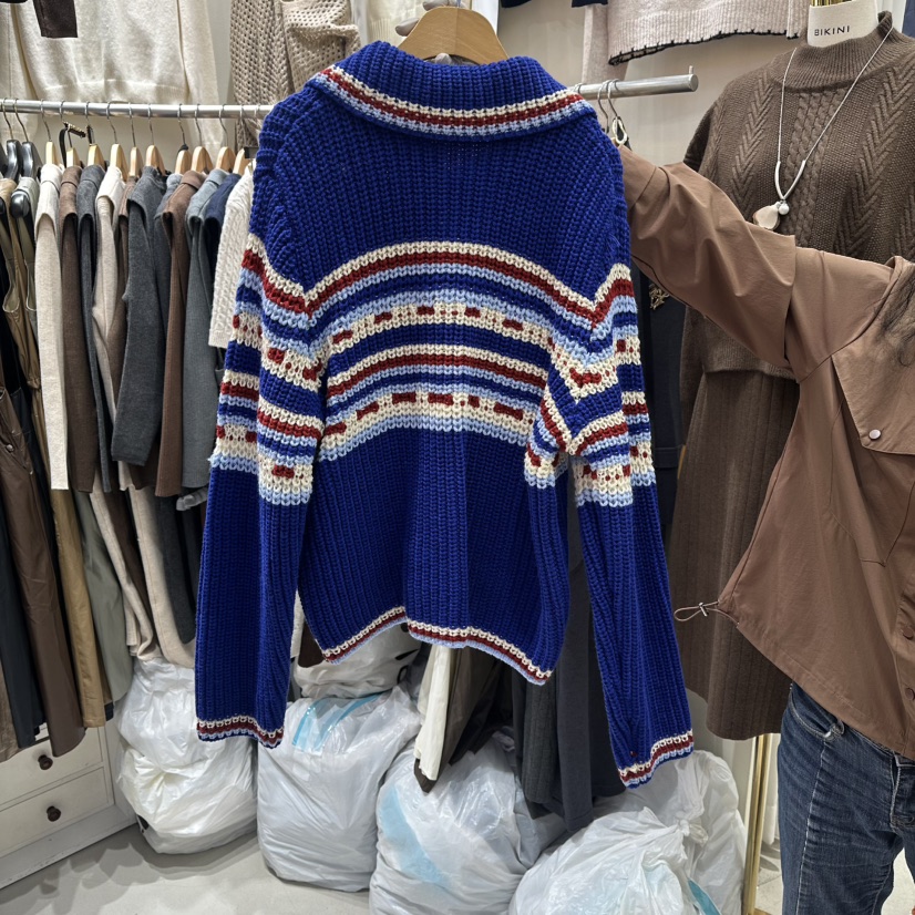 BIKINI韓國代購㊣女士新品時尚真品休閑人氣25秋冬職業毛衣BIKINI毛衣