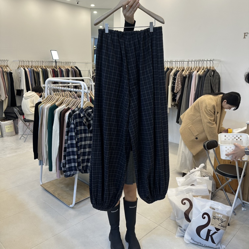 FUNNY POWDER東大門㊣實拍女裝新品人氣職業25秋冬真品休閑褲THE FUNNY休閑褲