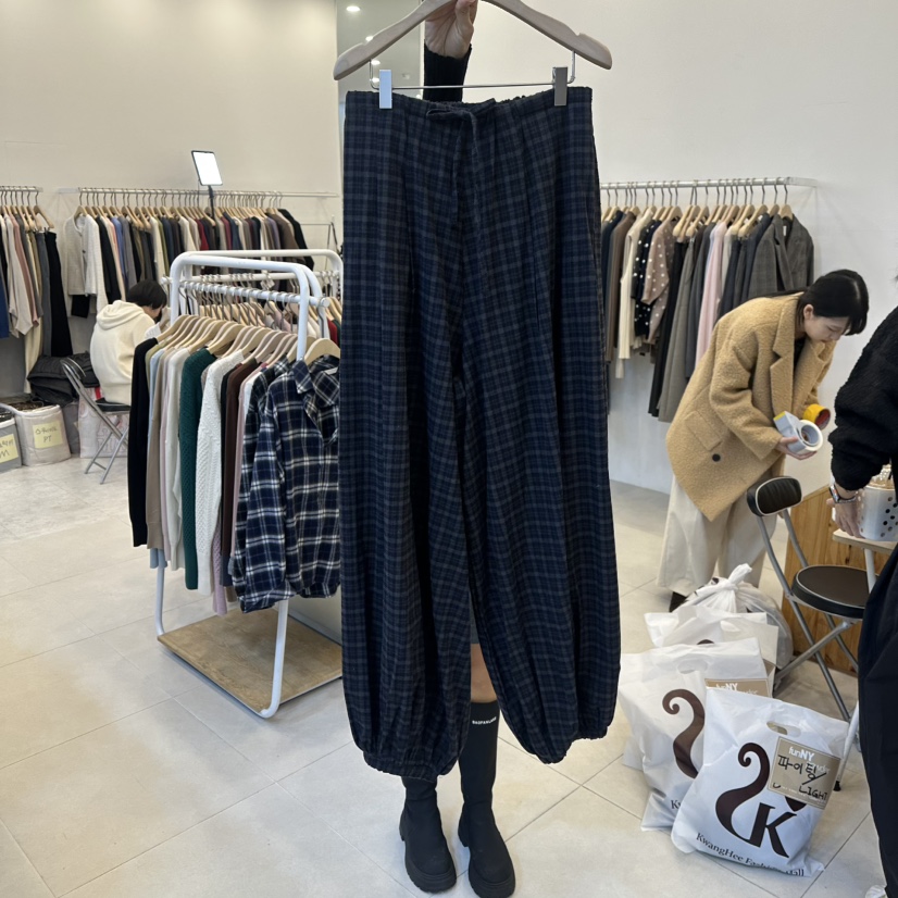 FUNNY POWDER東大門㊣實拍女裝新品人氣職業25秋冬真品休閑褲THE FUNNY休閑褲圖色2