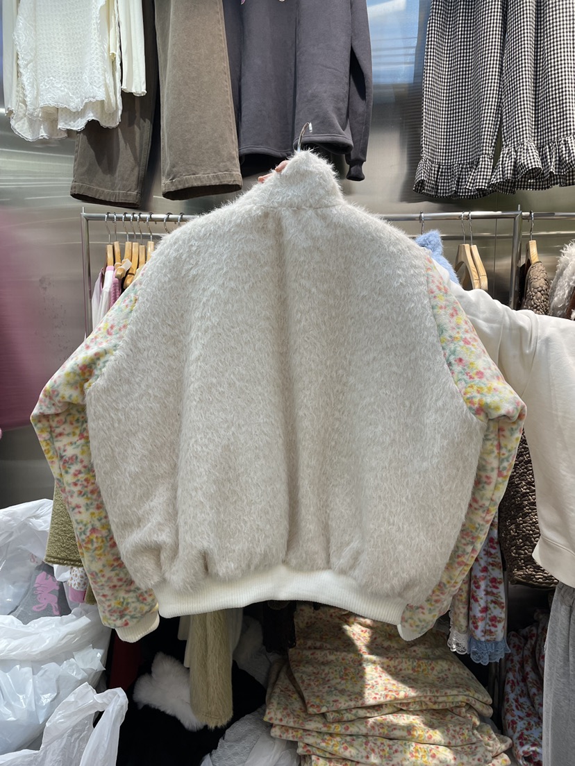 MENDL S東大門㊣實拍女士新品熱賣人氣時尚休閑25秋冬夾克蕾絲MENDL S夾克