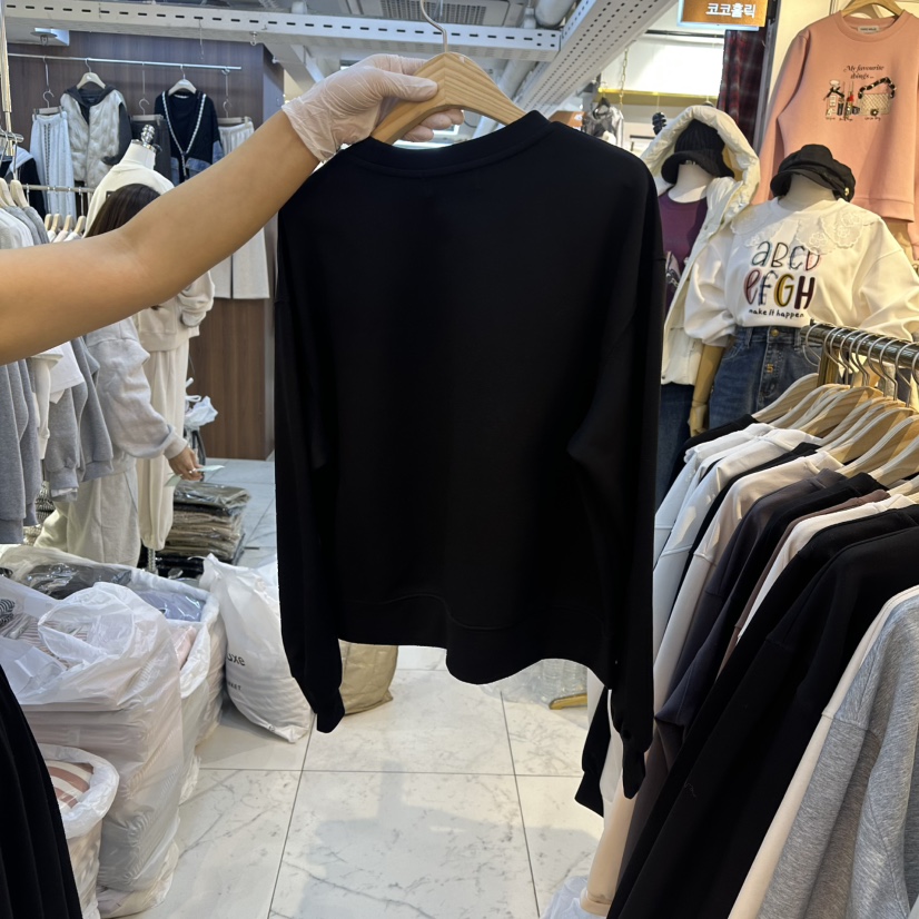 COCO HOLIC東大門㊣直郵女裝新品熱賣職業人氣推薦25秋冬衛衣COCO HOLIC衛衣