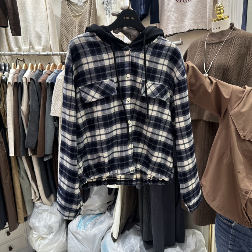 BIKINI韓國代購㊣女士新款人氣推薦休閑真品職業25秋冬衛衣BIKINI衛衣圖色2