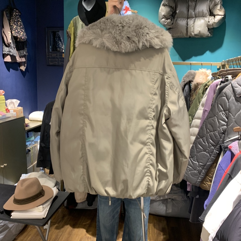 MERCI LINDA東大門㊣實拍女士新品職業休閑25秋冬夾克貂皮MERCI LINDA夾克