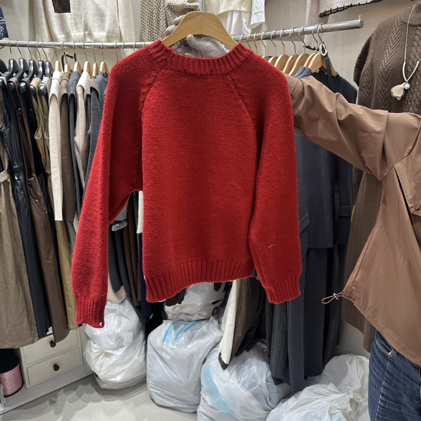 BIKINI韓國直郵㊣女裝新款人氣25秋冬熱賣時尚推薦職業毛衣BIKINI毛衣