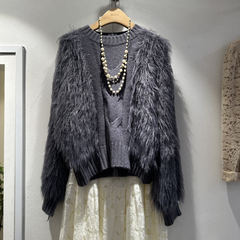 BELITA韓國代購㊣女士新品人氣熱賣推薦真品職業時尚25秋冬毛衣BELITA毛衣圖色2