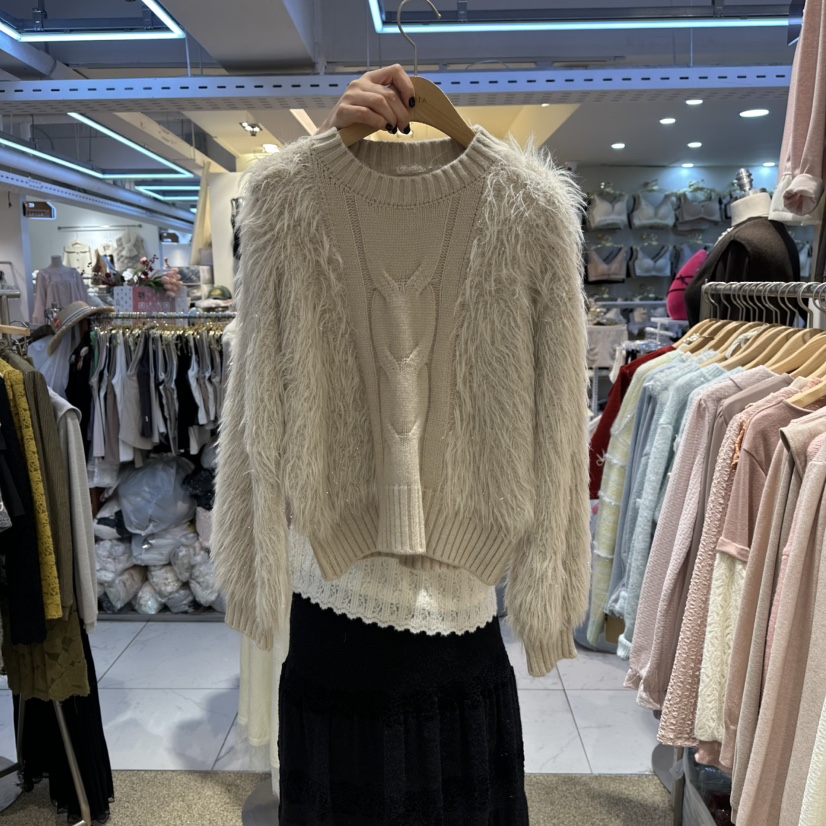 BELITA韓國代購㊣女士新品人氣熱賣推薦真品職業時尚25秋冬毛衣BELITA毛衣圖色3