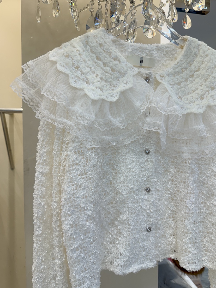 81 MARKET-L韓國直郵㊣女士新款真品職業休閑時尚襯衫蕾絲衫81 MARKET-L襯衫/蕾絲衫