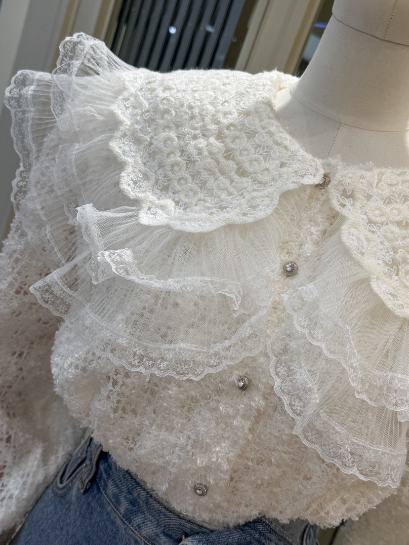 81 MARKET-L韓國直郵㊣女士新款真品職業休閑時尚襯衫蕾絲衫81 MARKET-L襯衫/蕾絲衫