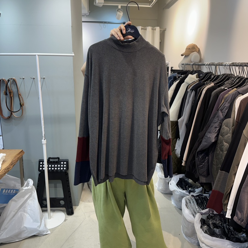 BAKHA-衣服東大門㊣直郵女士新款時尚熱賣真品職業25秋冬T恤BAKHAT恤圖色3墨色