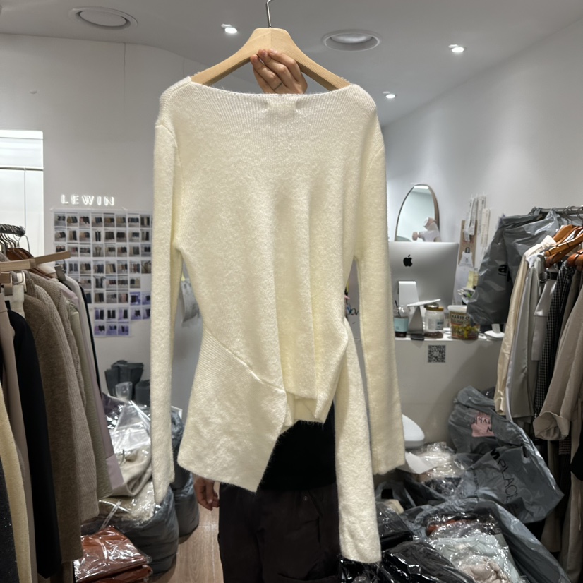 LEWIN韓國代購㊣女士新款職業25秋冬人氣真品時尚針織衫柔軟LEWIN針織衫