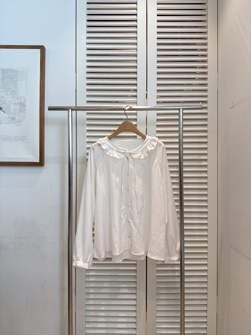 FAVE-L東大門㊣直郵女裝新品真品25秋冬時尚人氣襯衫蕾絲衫FAVE-L襯衫/蕾絲衫圖色1