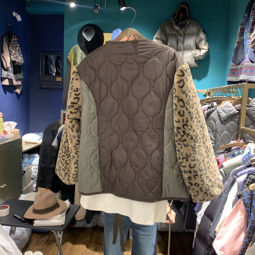 MERCI LINDA東大門㊣實拍女裝新款25秋冬推薦夾克毛皮絎縫MERCI LINDA夾克