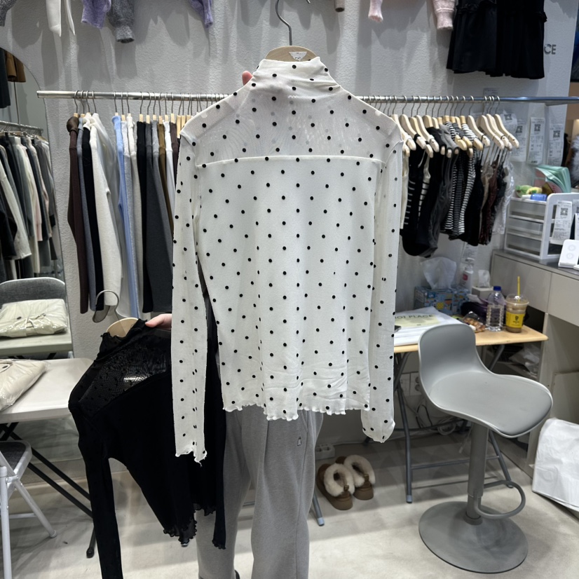 HOT PLACE東大門㊣實拍女裝新品真品人氣推薦職業時尚長袖T恤HOT PLACE_ISSUE/DREAM GIRIS長袖T恤