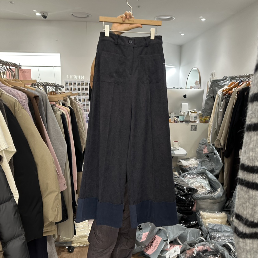 LEWIN東大門㊣實拍女士新款真品職業25秋冬推薦熱賣休閑休閑褲LEWIN休閑褲圖色2