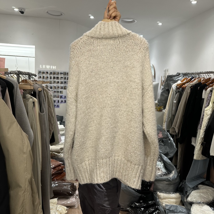 LEWIN韓國直郵㊣女士新品時尚人氣真品休閑25秋冬推薦職業毛衣LEWIN毛衣