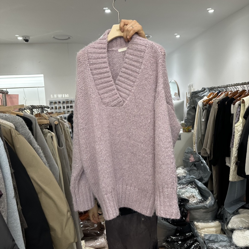 LEWIN韓國直郵㊣女士新品時尚人氣真品休閑25秋冬推薦職業毛衣LEWIN毛衣圖色3