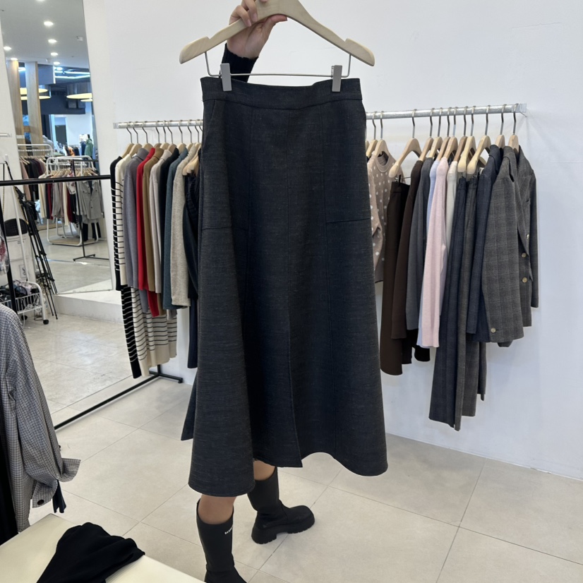 FUNNY POWDER東大門㊣直郵女士新品推薦25秋冬熱賣真品長裙THE FUNNY長裙圖色2