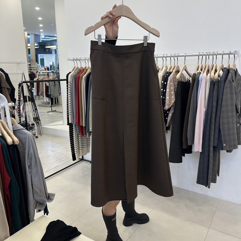 FUNNY POWDER東大門㊣直郵女士新品推薦25秋冬熱賣真品長裙THE FUNNY長裙圖色3