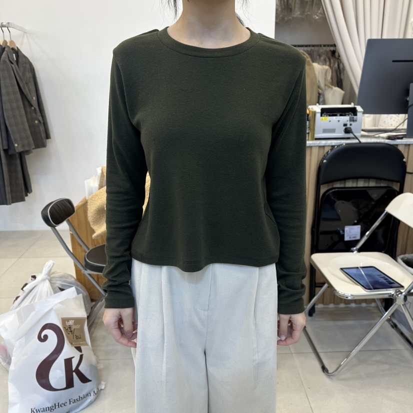 FUNNY POWDER東大門㊣直郵女士新品推薦時尚休閑人氣長袖T恤THE FUNNY長袖T恤圖色6