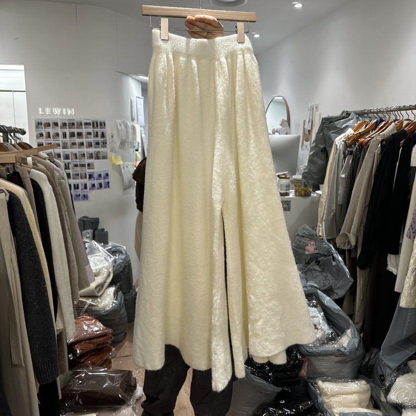 LEWIN東大門㊣直郵女裝新品真品休閑推薦時尚休閑褲針織褲柔軟LEWIN休閑褲