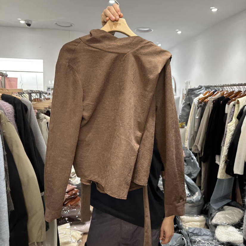 LEWIN東大門㊣實拍女士新款休閑人氣熱賣推薦真品襯衫蕾絲衫LEWIN襯衫/蕾絲衫圖色2