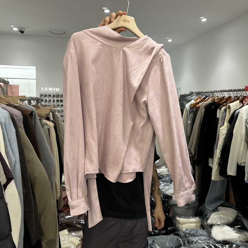 LEWIN東大門㊣實拍女士新款休閑人氣熱賣推薦真品襯衫蕾絲衫LEWIN襯衫/蕾絲衫圖色3