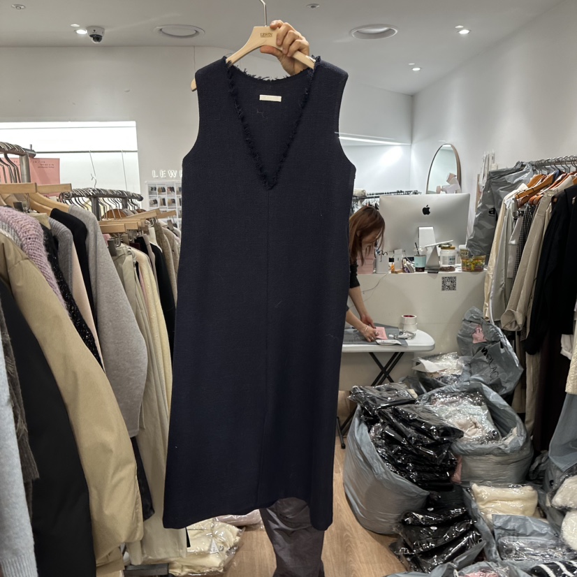 LEWIN韓國代購㊣女士新款熱賣職業時尚推薦真品休閑25秋冬連衣裙LEWIN連衣裙圖色2