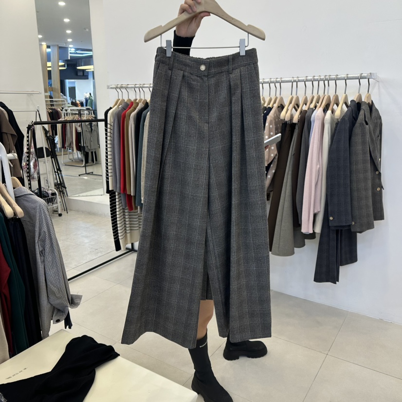 FUNNY POWDER東大門㊣實拍女士新品休閑25秋冬職業真品休閑褲THE FUNNY休閑褲圖色2