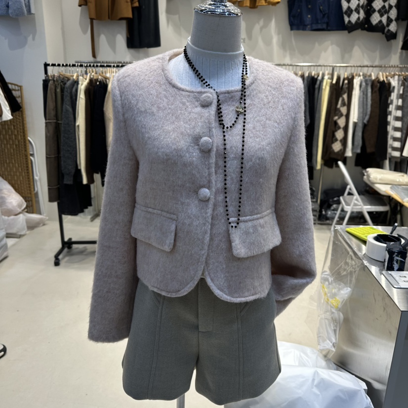 HOT PLACE韓國代購㊣女裝新品真品推薦人氣熱賣25秋冬夾克棉HOT PLACE_ISSUE/DREAM GIRIS夾克圖色1