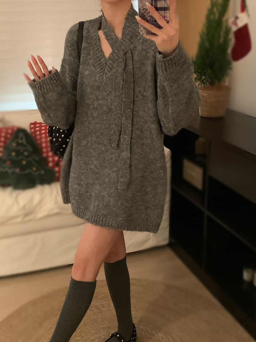 OLA東大門㊣實拍女裝新品職業真品25秋冬休閑人氣時尚連衣裙mellor/OLA連衣裙