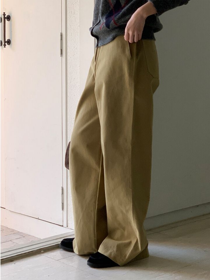 LIVE FOREVER東大門㊣代購女士新品職業推薦休閑熱賣休閑褲LIVE FOR_EVER休閑褲