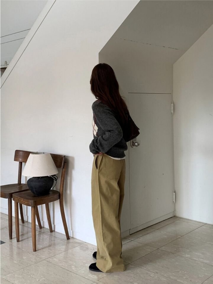 LIVE FOREVER東大門㊣代購女士新品職業推薦休閑熱賣休閑褲LIVE FOR_EVER休閑褲