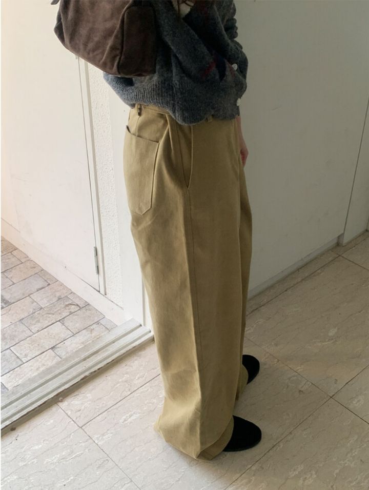 LIVE FOREVER東大門㊣代購女士新品職業推薦休閑熱賣休閑褲LIVE FOR_EVER休閑褲