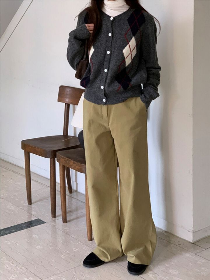 LIVE FOREVER東大門㊣代購女士新品職業推薦休閑熱賣休閑褲LIVE FOR_EVER休閑褲圖色2