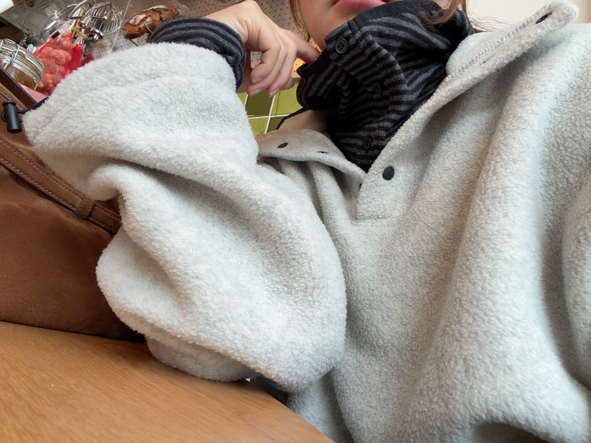 DE VENTI韓國代購㊣女裝新款真品休閑時尚25秋冬衛衣抓絨拉鏈DE VENTI衛衣