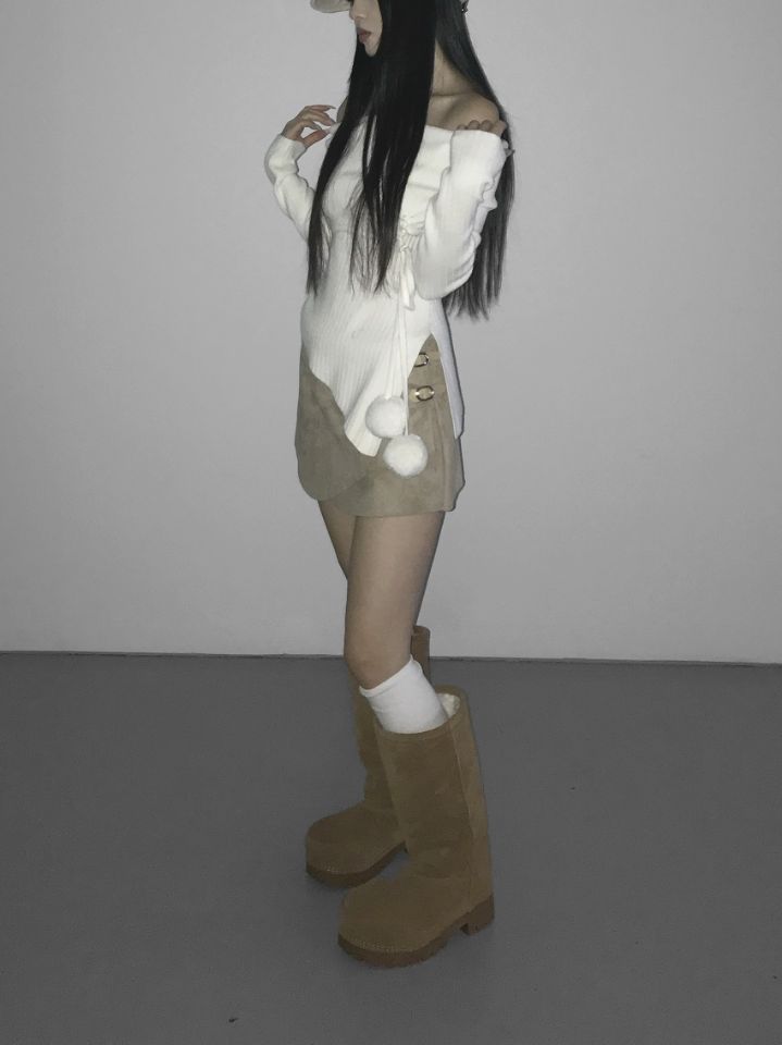 LIVE FOREVER韓國直郵㊣女士新款推薦職業人氣時尚熱賣短裙LIVE FOR_EVER短裙