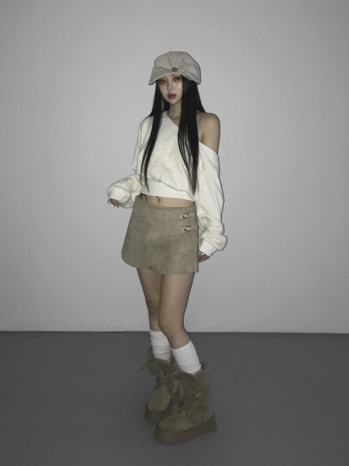 LIVE FOREVER韓國直郵㊣女士新款推薦職業人氣時尚熱賣短裙LIVE FOR_EVER短裙