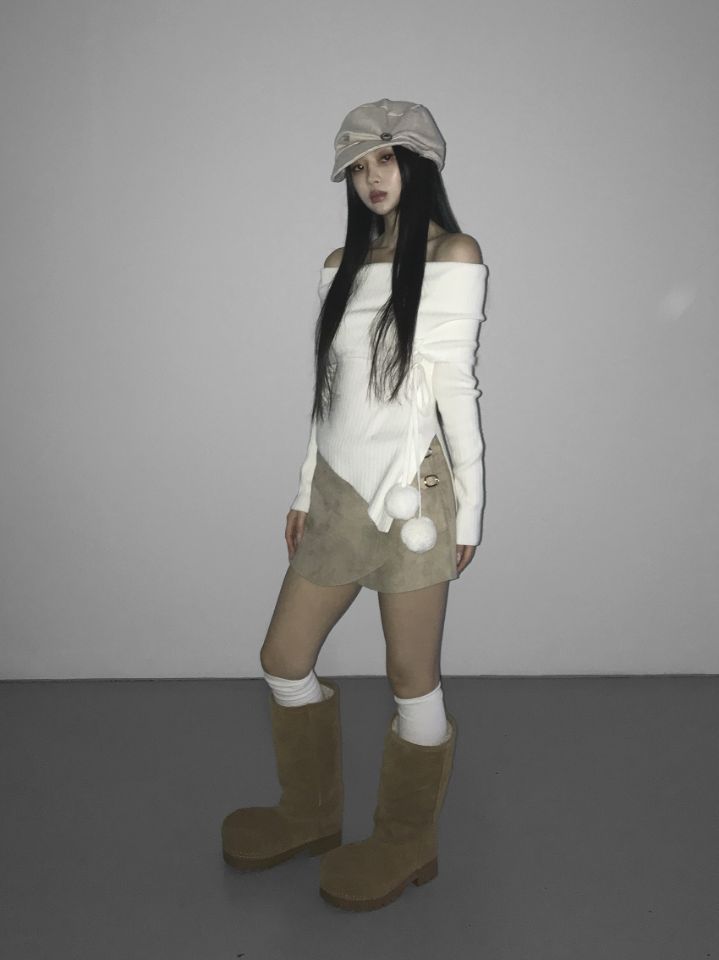 LIVE FOREVER韓國直郵㊣女士新款推薦職業人氣時尚熱賣短裙LIVE FOR_EVER短裙