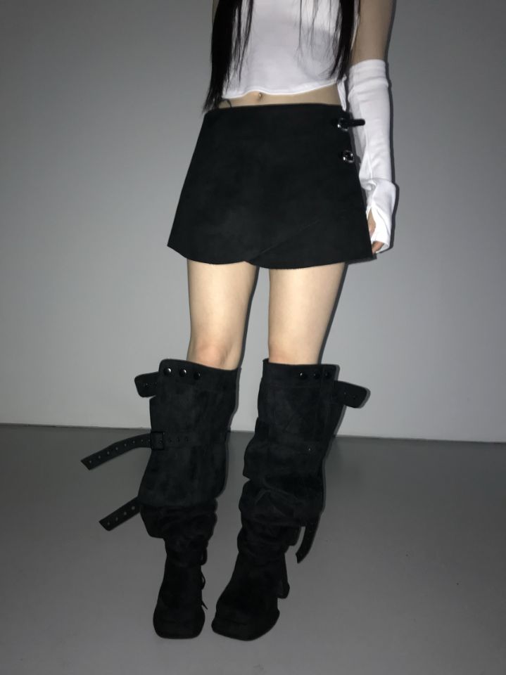 LIVE FOREVER韓國直郵㊣女士新款推薦職業人氣時尚熱賣短裙LIVE FOR_EVER短裙