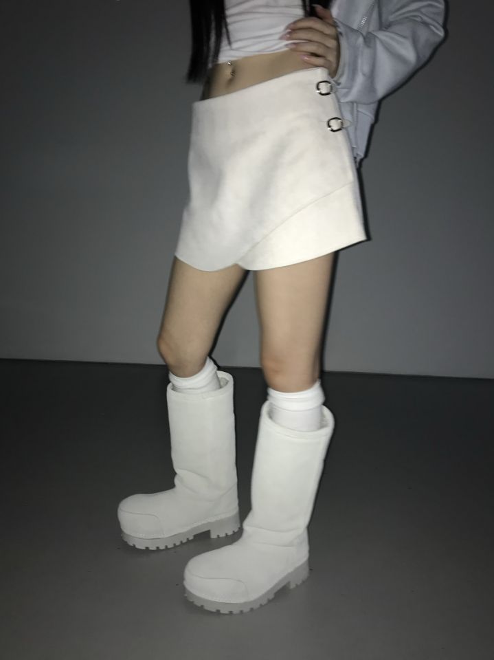 LIVE FOREVER韓國直郵㊣女士新款推薦職業人氣時尚熱賣短裙LIVE FOR_EVER短裙